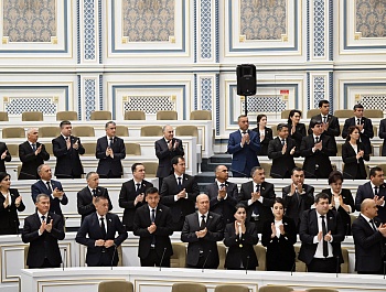 Иштирок дар Иҷлосияи якуми Маҷлиси намояндагони Маҷлиси Олии Ҷумҳурии Тоҷикистон даъвати ҳафтум