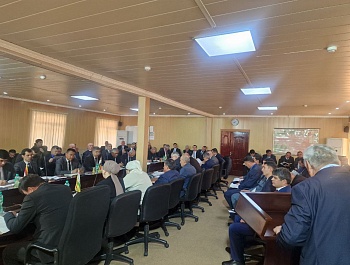 Баргузории ҷаласаи ҳайати мушовараи Агентии хоҷагии ҷангали назди Ҳукумати Ҷумхурии Тоҷикистон