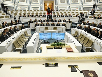 Иштирок дар Иҷлосияи якуми Маҷлиси намояндагони Маҷлиси Олии Ҷумҳурии Тоҷикистон даъвати ҳафтум