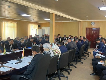 Баргузории ҷаласаи ҳайати мушовараи Агентии хоҷагии ҷангали назди Ҳукумати Ҷумхурии Тоҷикистон