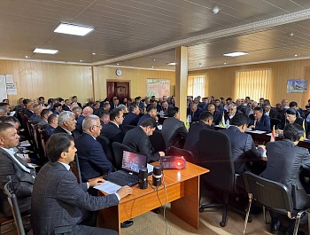 Баргузории ҷаласаи ҳайати мушовараи Агентии хоҷагии ҷангали назди Ҳукумати Ҷумхурии Тоҷикистон